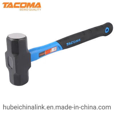 8 Lb Quality Sledge Hammer with TPR Plastic Coated Handle