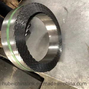 White Polished Quality Bandsaw Blade with Teeth for Cutting Wood Size 1.25mmx 125mm X 32mm