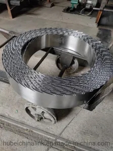 65mn Rounding Egdge Band Saw Blade with Teeth Sawmill Woodcutting