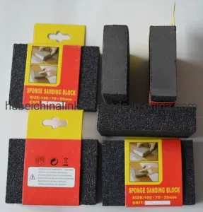 Sponge Sanding Blocks Size 100X70X25mm