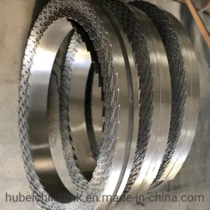 65mn Saw Mill Bandsaw Blade with Teeth Cutting Wood